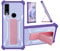 Aroepurt Hülle Für Cat S62 Pro Hülle Case Handyhülle Schutzhülle Cover [mit gehärtetem Glas-Screen-Protector] Hybrid [Folding Support Magnetic] [Frosted Anti-Fingerprint] Lila