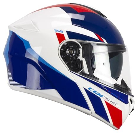 CGM 568S BER SPORT Bianco Blu XXL White Blue