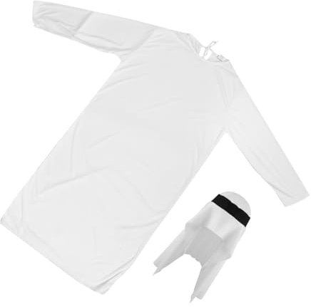 Arabische Tracht für Männer Weiß Xl Polyester 1 Satz Halloween Party