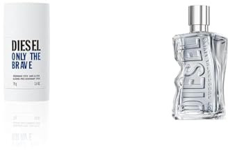 Diesel Only the Brave Deo Stick 75ml + D by Diesel | Unisex | Parfum für Damen und Herren | Eau de Toilette | 50 ml