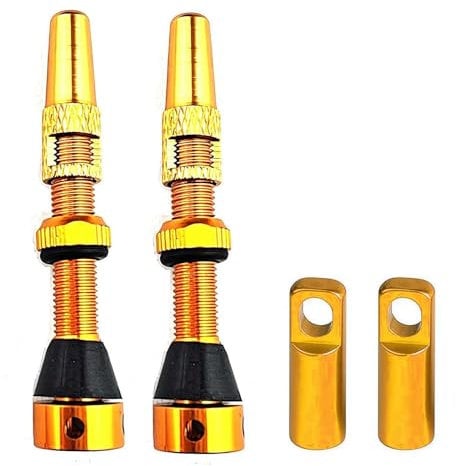40/44/60 mm schlauchlose Vorbauten aus Edelstahl, Presta-Kit mit Kernzubehör, Bergwerkzeugentferner, Straßenvorbaupumpe, Handpumpe, schlauchloser Reifen, Presta-Pumpenadapter, Schrader, hohe Kappen,
