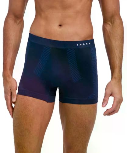 FALKE Warm M Bx fil fonctionnel séchage rapide 1 pièce, Sous-vêtements de la couche de base Homme, Bleu Space Blue 6116, XL
