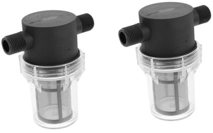 NUOBESTY 2 Filtri A Rete In Filtro Per Acqua Filtro A Rete Fine Filtro In Ingresso Acqua Per Camper Filtro Per Camper Filtro Per Acqua In Plastica