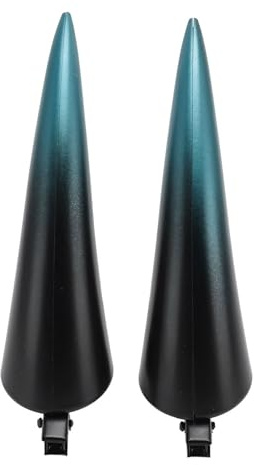 Tyenaza Hörner Haarnadel, leichtes sicheres lebensechte Hörner Haarklammern für Halloween Party Cosplay Make -up -Thema (Azul)