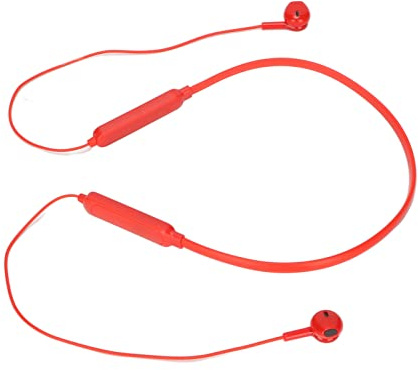 Wakects Sport-Kopfhörer, High-Fidelity-150-mAh-, Tiefer Bass, IPX7, Wasserdichtes Nackenbügel-Headset Zum Radfahren (Rot)