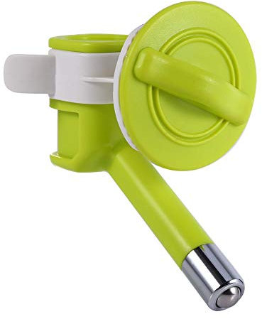 Pet Water Dispenser Nozzle Automatic Dogs Cats Water Feeder Nozzle No-Drip Water Dispenser Fountain Bottle Head Water Nozzle Anti-Leaking Pet Hanging Drinking Nozzle (Green)