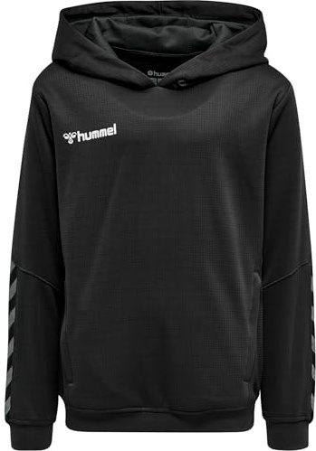 hummel Kids hmlAuthentic Poly Hoodie, Black, Size 128