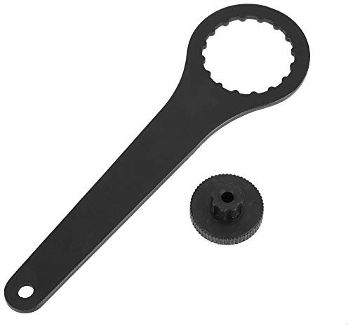 Tbest Centerlock Werkzeug, Halterungsschlüssel Für BB91, Fahrrad-Innenlagerschlüssel Für BB91/BB109/BB30SH/PF30SH/BB86-30/BB30-30 BB Tool (Schwarz)