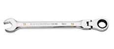 GEARWRENCH 13mm 4 Degree Swing Arch 12 Point Flex Head Ratcheting Combination Wrench - 86713