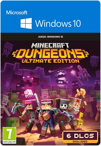 Minecraft Dungeons Ultimate Edition , Windows 10/11 - Código de descarga