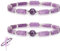 Exsbtay Amethyst Armband - Magnetische Gewichtsverlust und Angstbekämpfung