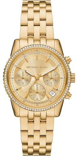 Michael Kors Damen-Uhren Analog Quarz One Size, Gold 32029932