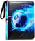 Card Binder 400 Pockets Trading Cards Extra Large 4 Pockets Trading Card Albums with sleeve Cards holder Collection Binder (SkyBlue)