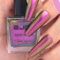Purple Chameleon Holographic Nail Polish - Quick Dry, Long-Lasting, UV Lamp-Free Manicure - No Chip, No Bake - Purple to Gold Chrome - Home Use
