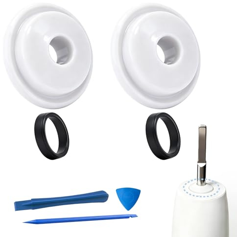 Wasserdicht Dichtung für Philips Sonicare Elektrische Zahnbürsten - 2 Stk Dichtungsteile Set als Ersatzteile für Philips Sonicare Handstück Ersatz, für HX93XX, HX67XX und HX99XX Serie, inkl. Werkzeug