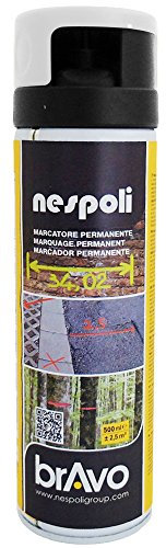 NESPOLI Aérosol traceur de chantier blanc 500 ml