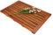 Utoplike Teak Badematte, rutschfeste Duschmatte für Badezimmer, Holzbodenmatte, extra groß, geeignet für Spa, Zuhause oder im Freien