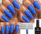 Bluesky Cornflower Blue Nail Gel Polish UV LED Soak Off 10ml