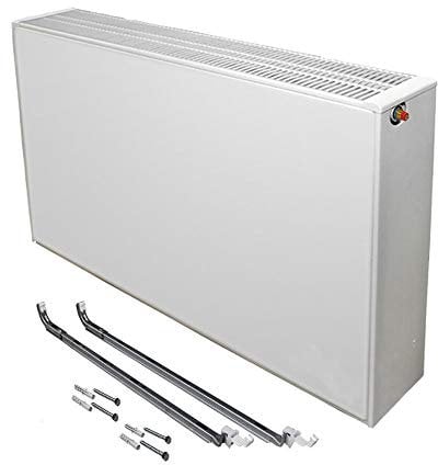 Buderus Logatrend Ventil-Flachheizkörper VC-Plan Typ 33 BH 900 vers. Längen + Halter (BL: 1600 mm)