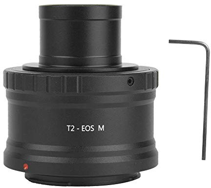 T2-EOS M Camera Telescope Lens Mount Adapter - Aluminium Alloy Adapter Ring - for 1.25inch Astronomical Telescope for Canon EOS M Mount Camera Adapter Ring