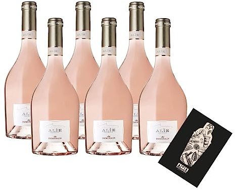 Rose Wein Set - 6x Alie Frescobaldi Rosé 750ml (12,5% Vol)- [Enthält Sulfite]