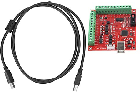 CNC USB 100-kHz-Breakout-Board-Unterstützung Schrittmotorantrieb Servoantrieb Rot