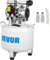 VEVOR Compresseur d’Air sans Huile Compresseur Silencieux à Air Comprimé Compresseur Outil d’Atelier pour Réparations Domiciliaires, Gonflage de Pneus (40L 850W, Électrovanne)