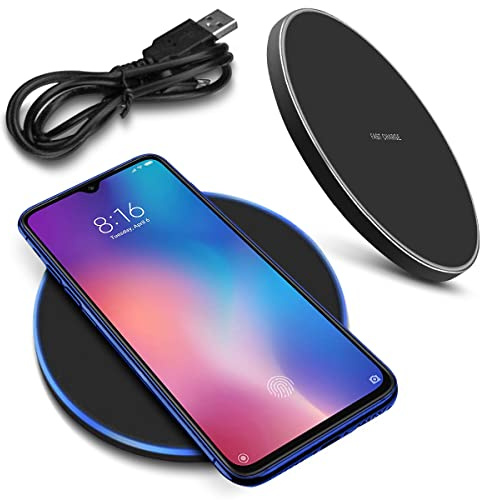 QI Wireless Kabellos Ladestation kompatibel für Xiaomi Mi 10 Pro Charger Induktives Universal Schnellladegerät