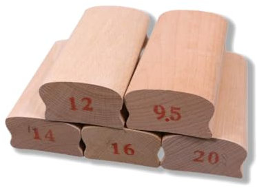 Yinfente Bloc de ponçage de rayon de guitare de 30,5 cm pour nivellement des frettes, touche, outils de luthier pour guitare basse acoustique ou électrique