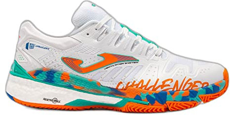 Joma Slam Men 2152 TSLAMW2152P, Mens Tennis Shoes, White, 41 EU