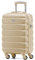 Flight Knight Leichte 4-Rad-ABS-Hartschalenkoffer Handgepack, zugelassen fur uber 100 Fluggesellschaften, darunter British Airways, easyJet, Jet2 und Wizz, 55 x 35 x 20 cm