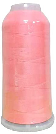 7 Farben, leuchtet im Dunkeln, Stickgarn, buntes Polyester-Stickmaschinengarn, leuchtet im Dunkeln, Maschinenstickgarn für Stickerei, Quilten, Nähen (rosa)