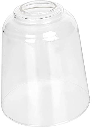 Folpus Ceiling Fan Glass Shade, Lights Lamp Shade Replacement Clear 1.65 Inch Recessed Light Cover for Chandelier Light Bulb Pendant Light Bar
