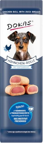 DOKAS - Hühnchen-Rolle mit Entenbrust 32er Pack (32 x 10g)