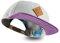 Soulbuddy Cap Damen Snapback Cap – Basecap Damen – Kappe Damen – Cap Herren – Baseball Caps für Damen und Herren – Urlaub Must Haves – Outdoor – One Size – Verstellbar – Grau-Lila