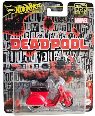 Hot Wheels Sammler Deadpool Scooter Sammlerfahrzeug Sammler