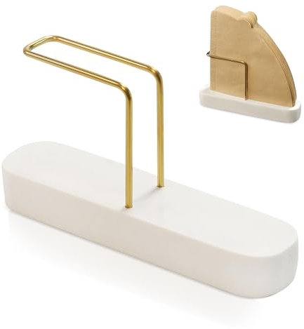Kaffeefilterhalter, Filtertütenhalter Kaffeefilter Papierhalter Kaffeefilter Aufbewahrung Kaffefilterhalterung für Kaffeebar Zuhause Büro(14x7.3x3.5cm)