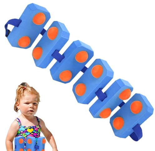 Gkumgwo Auftriebsgürtel, Schwimmgürtel - Eva Foam Flotation Belt Bull Bades Trainer Floating Board,Auftrieb Taillentrainingshilfe, verstellbare Kinder Schwimmtrainer -Werkzeug für Erwachsene, Kinder