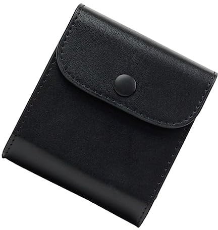 NUOBESTY Portable Pu Leather Photo Bag for Instant Camera Film Compatible with Fujifilm Square Soft Design with Easy Buckle Closure for Travel and Storage