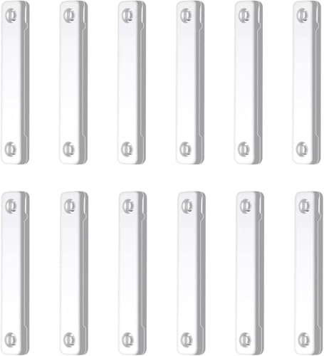 Strisce magnetiche autoadesive, 12 pezzi, per zanzariere, zanzariere, zanzariere, tende a rete, tende per porte