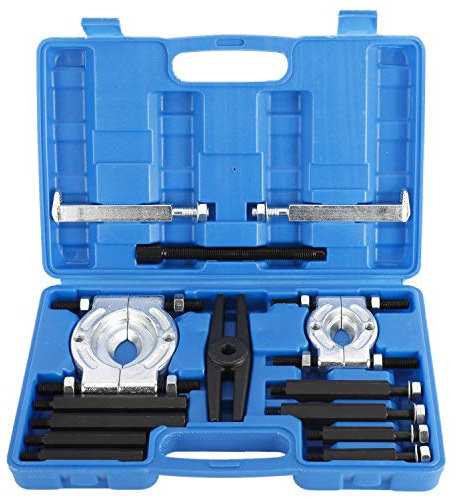 FreeTec 14 tlg Lagerabzieher Set Trennmesser Satz Polradabzieher Lagerauszieher Kugellager