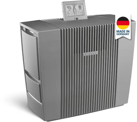 Venta 2-in-1 Luftreiniger & Luftbefeuchter AH902, großer 12L Tank, 17 dB(A), 7 W, 2-fach Reinigung, H14: 99,995% Feinstaub, Viren, Grobstaubfilter, UVC-Lampe 99,9% Entkeimung, bis 70 m²,App-Steuerung