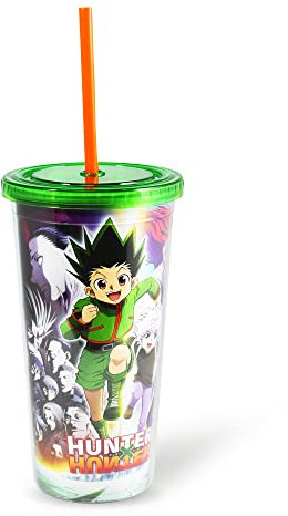 Just Funky Tasse de carnaval avec film intégral Motif fantôme de la série Hunter X Hunter 590 ml