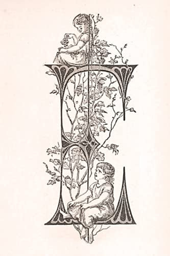 Notebook: Vintage Monograph letter E, Children's Story Book, Fairytales: Journal, Sketchbook and Diary