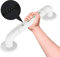 Barre D'Appui Avec Fluorescence 38cm, SéCurité AntidéRapantes Barres D'Appui De Salle De Bain, Barre D'Appui WC, Pour Personnes Aîné, Handicapé, Femme Enceinte
