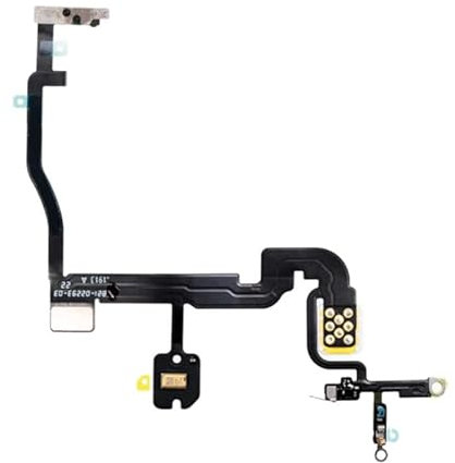Nappe Power + Flash avec Attache métallique et Micro Arriere pour iPhone 11 Pro Max Flex Power Cable Spare Part Qualite Original Neuf