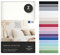 VelvetHome Doppelpack Spannbettlaken 90x200cm 100% gekämmte Baumwolle Made in EU Jersey Bettlaken 90x200 bis 25 cm Matratzenhöhe Spannbetttuch 90x200 Premium Qualität Schönen Farben Ecru 90 x 200