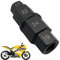 Motorcycle Spindle Tool Special Spindle Removal Tool 17mm 19mm 22mm 24mm Hex Axle Tool for Most Motorcycle Front Axle Wheel Repair