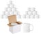 Sublimation Mugs Blank 11 oz Plain White Coffee Mug with Gift Boxes, Double ORCA Coated Ceramic Mugs for Sublimation Printing Heat Press (24pcs)