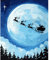 CAYUDEN Peinture par Numéros Pour Adultes, 40 x 50 cm Noël Peintures Acryliques par Numéros Pour Adultes Débutants Enfants Peinture Numeros Adulte avec 3 Pinceaux Kit Peinture par Numéros Paysage